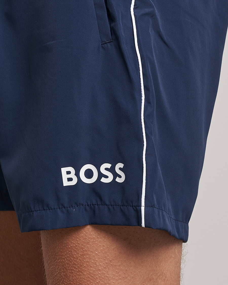 Men | Swimwear | BOSS BLACK | Starfish Swimshorts Navy