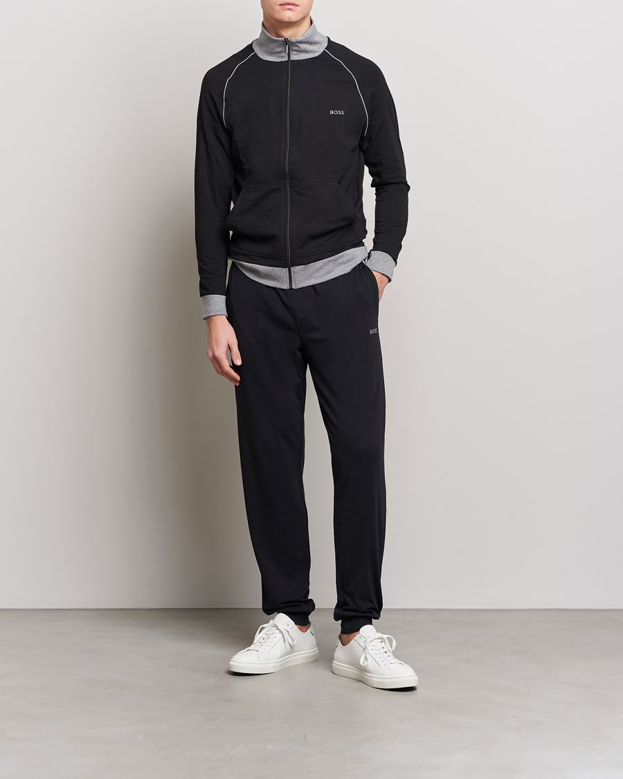 Men | Trousers | BOSS BLACK | Mix & Match Sweatpants Black