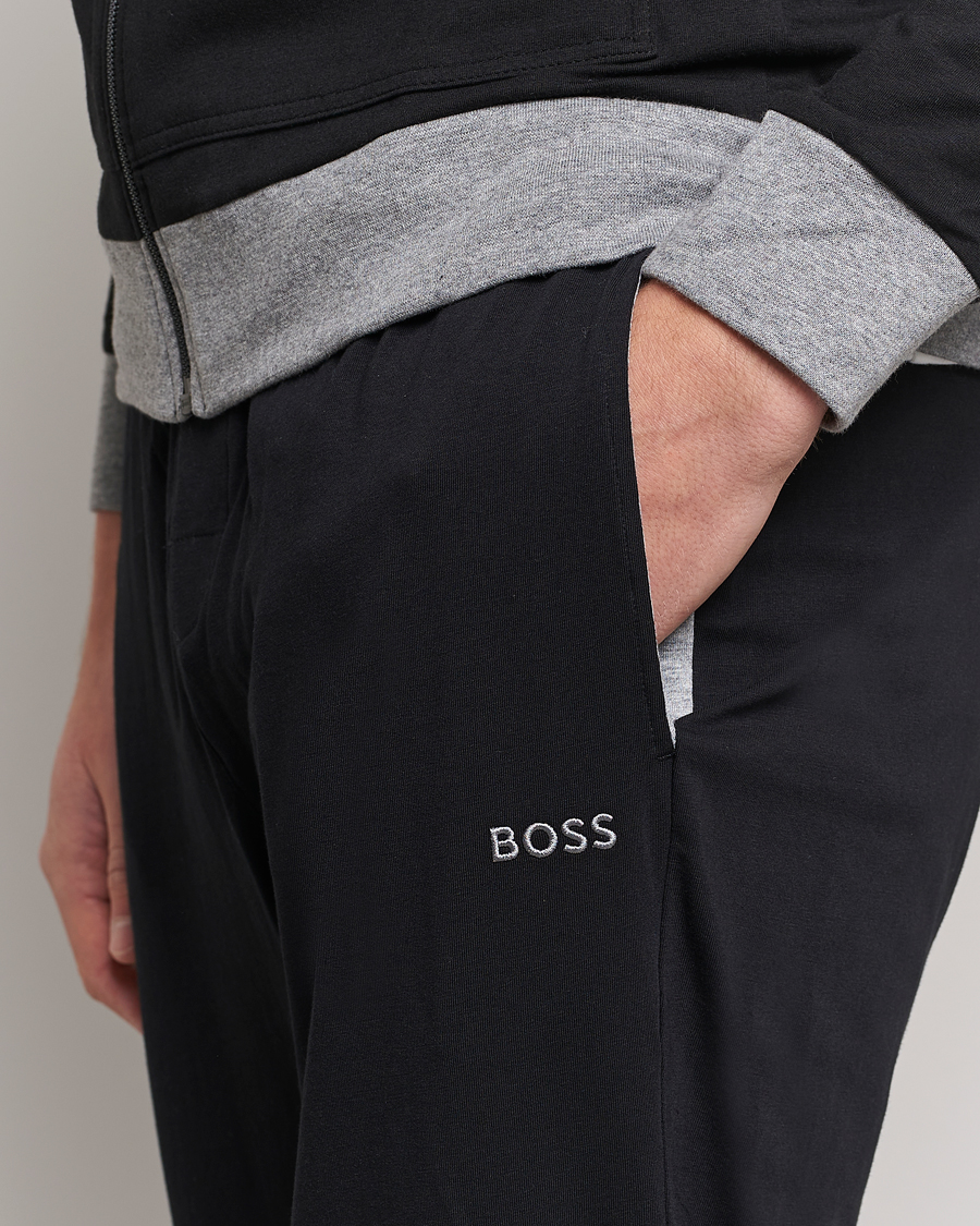 Men | Trousers | BOSS BLACK | Mix & Match Sweatpants Black