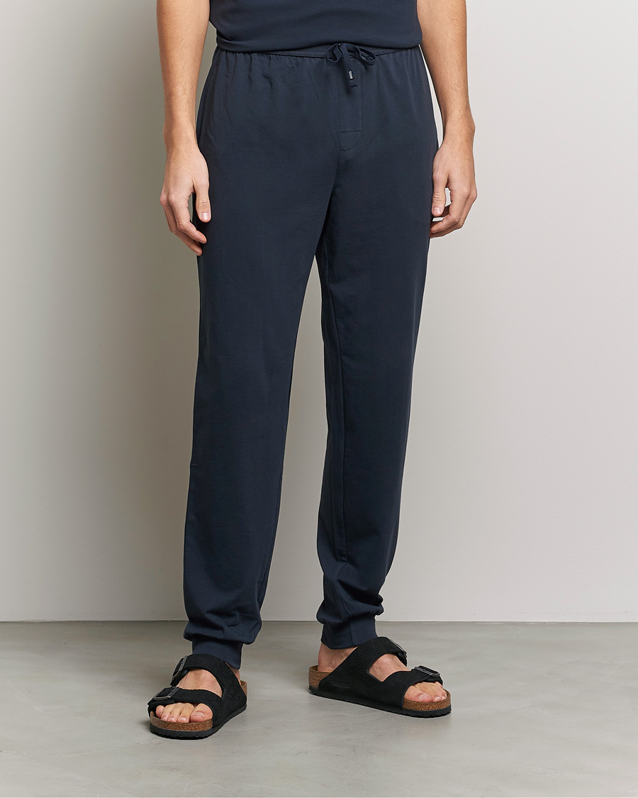 Men | Trousers | BOSS BLACK | Mix & Match Sweatpants Dark Blue