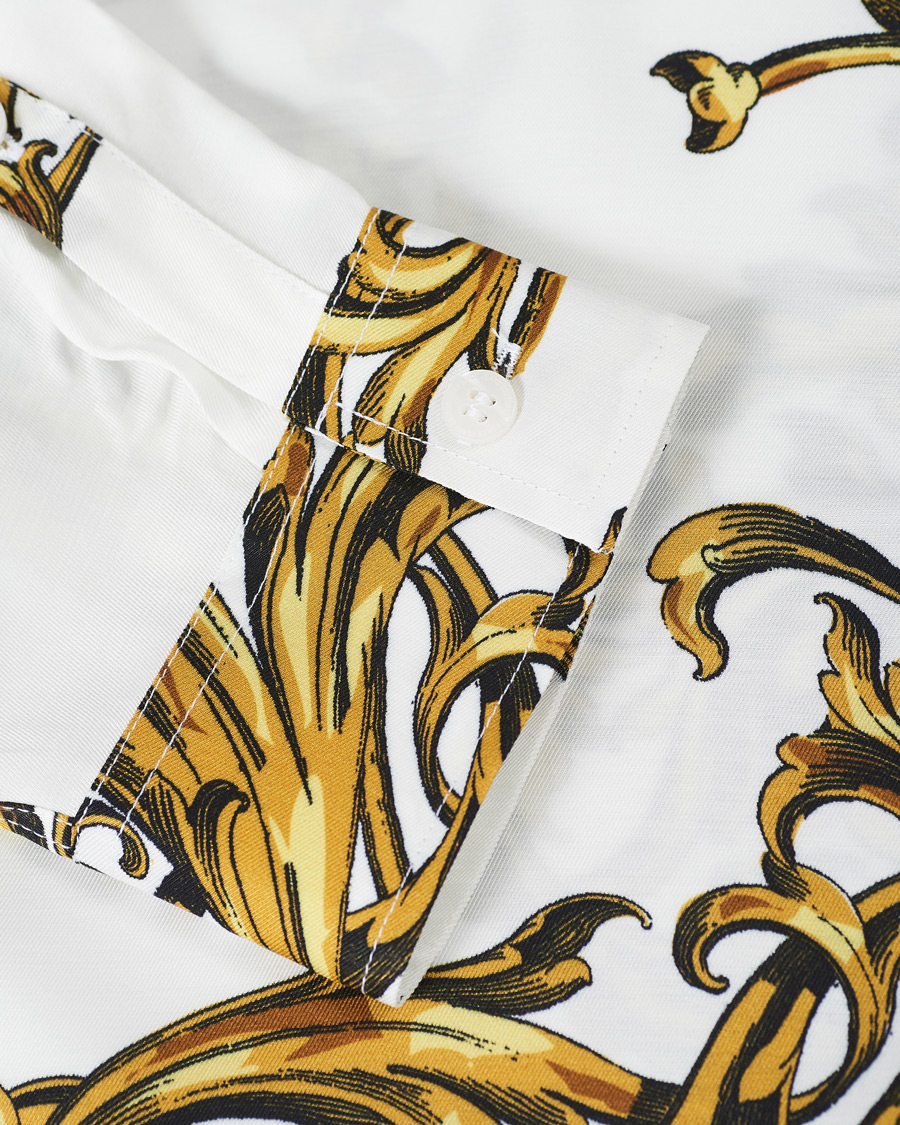 Men | Shirts | Versace Jeans Couture | Garland Print Shirt White