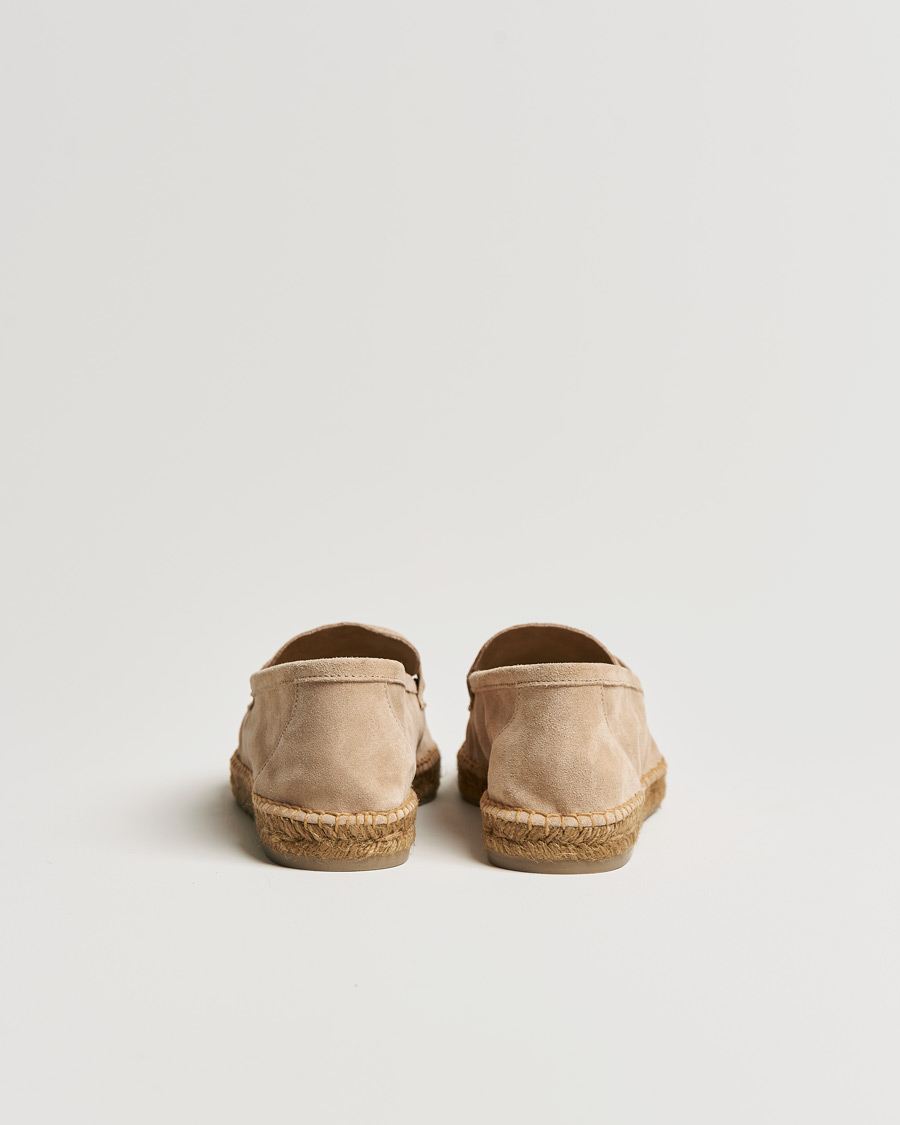 Men | Castañer Nacho Casual Suede Loafers Sand | Castañer | Nacho Casual Suede Loafers Sand
