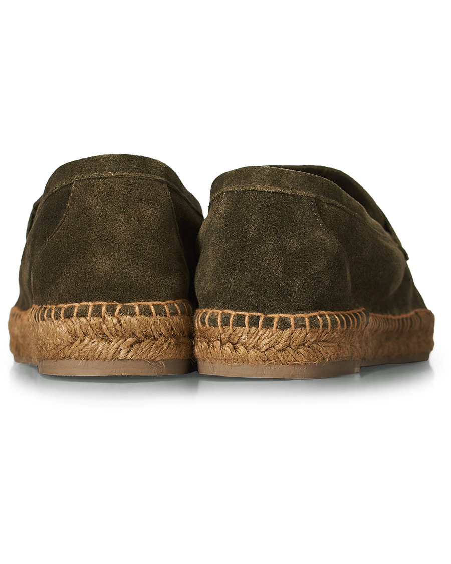 Men | Castañer Nacho Casual Suede Loafers Musgo | Castañer | Nacho Casual Suede Loafers Musgo
