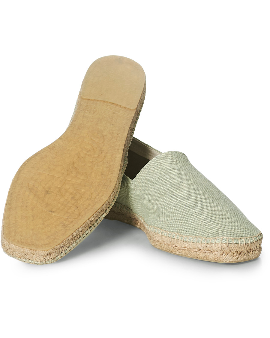 Men | Castañer Pablo Washed Canvas Espadrilles Verde Agua | Castañer | Pablo Washed Canvas Espadrilles Verde Agua