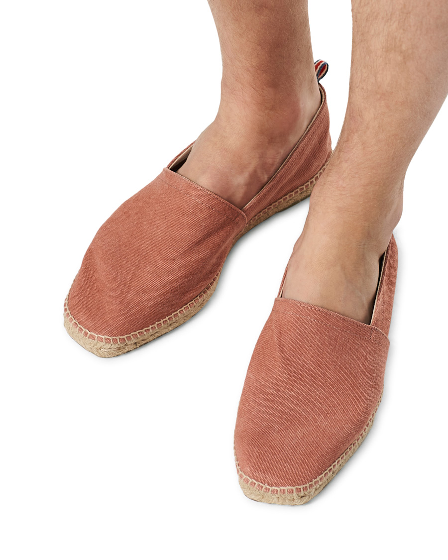 Men | Castañer Pablo Washed Canvas Espadrilles Rosa Oscuro | Castañer | Pablo Washed Canvas Espadrilles Rosa Oscuro