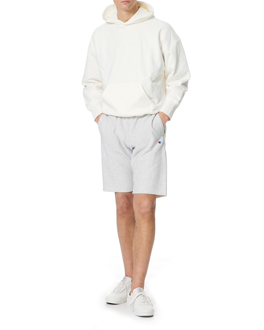 Men | Shorts | Champion | Reverse Weave Soft Fleece Sweatshorts Gray Melange