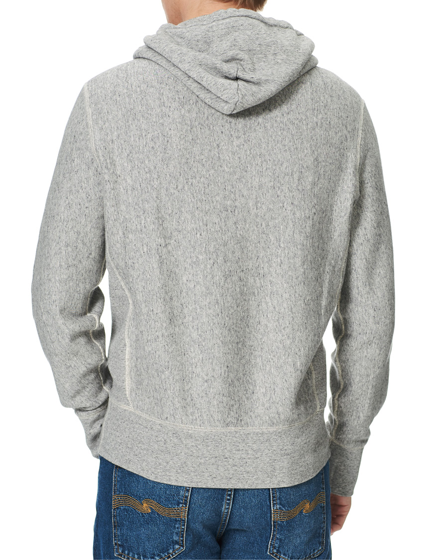 Men | Sweaters & Knitwear | Champion | Todd Snyder Loose French Terry Hood Antique Grey Mix
