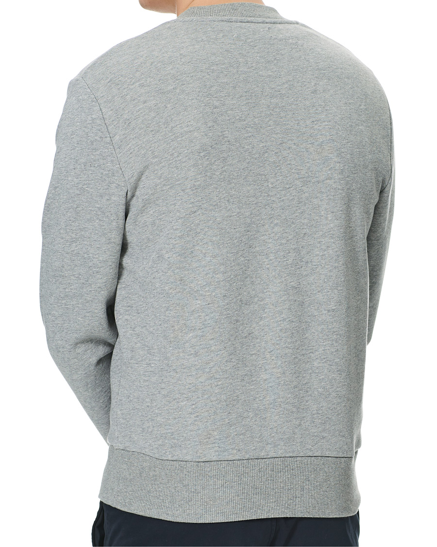 Men | Sweaters & Knitwear | Fred Perry | Crew Neck Sweatshirt Grey Melange