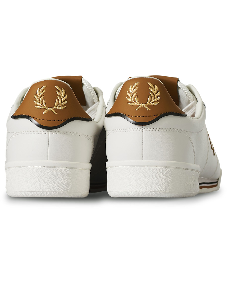 Men | Fred Perry B722 Leather Sneaker Porcelain | Fred Perry | B722 Leather Sneaker Porcelain