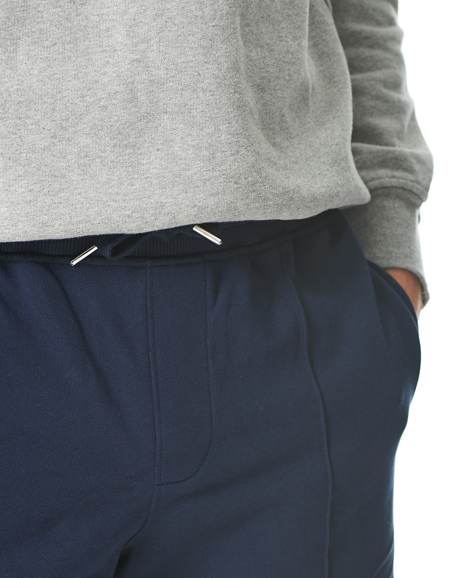Men | Shorts | Stenströms | Cotton Jersey Shorts Navy