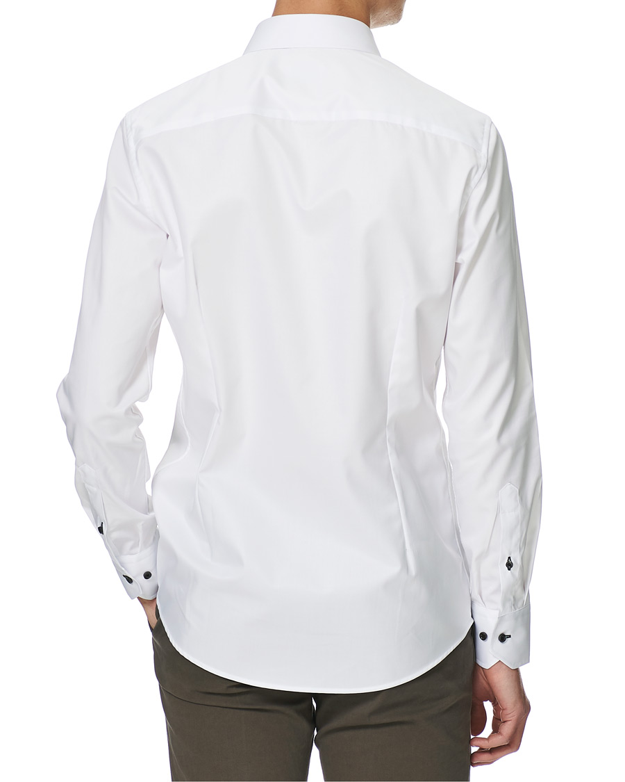 Men | Shirts | Stenströms | Slimline Cut Away Shirt White