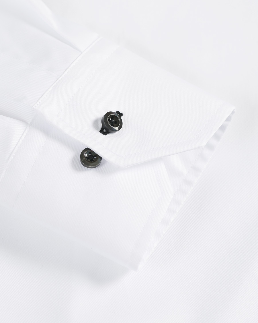 Men | Shirts | Stenströms | Slimline Cut Away Shirt White