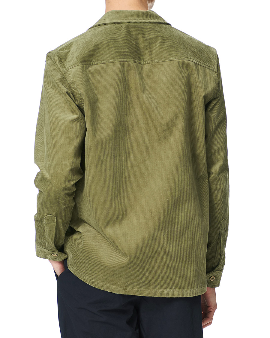 Men | Shirts | Howlin' | Summer Cord Pocket Overshirt Green