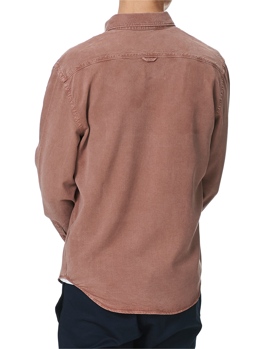 Men | Shirts | Filippa K | Zachary Tencel Shirt Burgundy