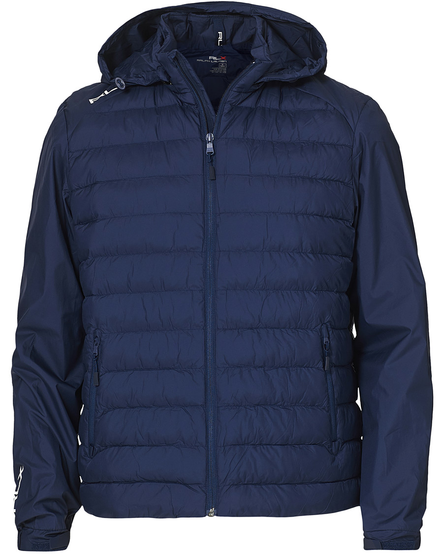 Men | Coats & Jackets | RLX Ralph Lauren | Performance Hybrid Hooded Jacket French Navy