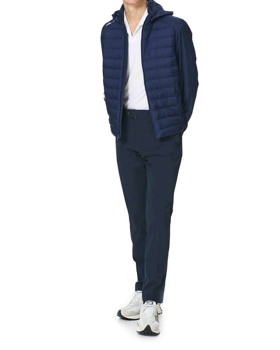 Men | Coats & Jackets | RLX Ralph Lauren | Performance Hybrid Hooded Jacket French Navy