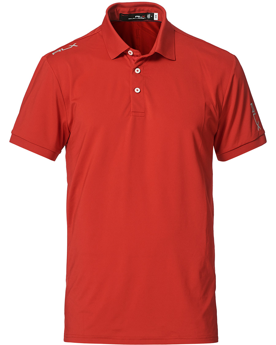 Men | Polo Shirts | RLX Ralph Lauren | Airflow Polo RL Red