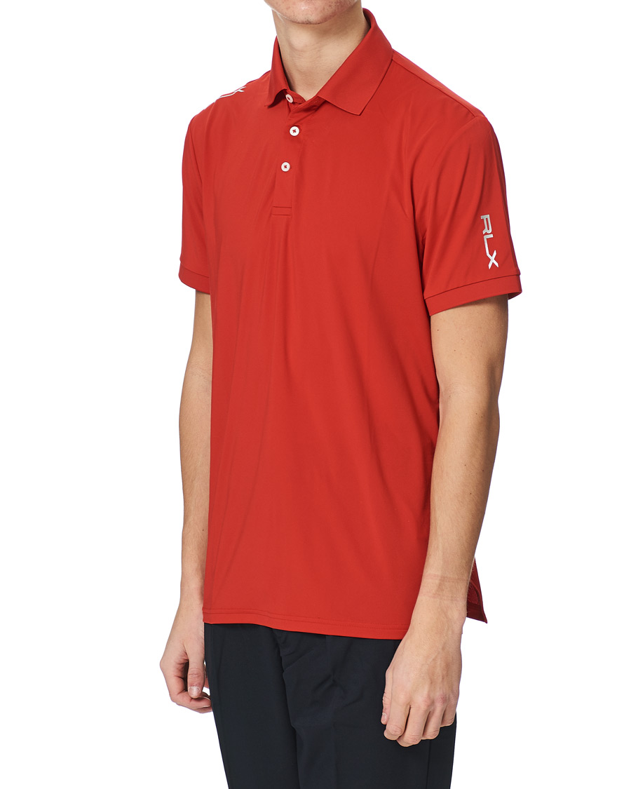 Men | Polo Shirts | RLX Ralph Lauren | Airflow Polo RL Red