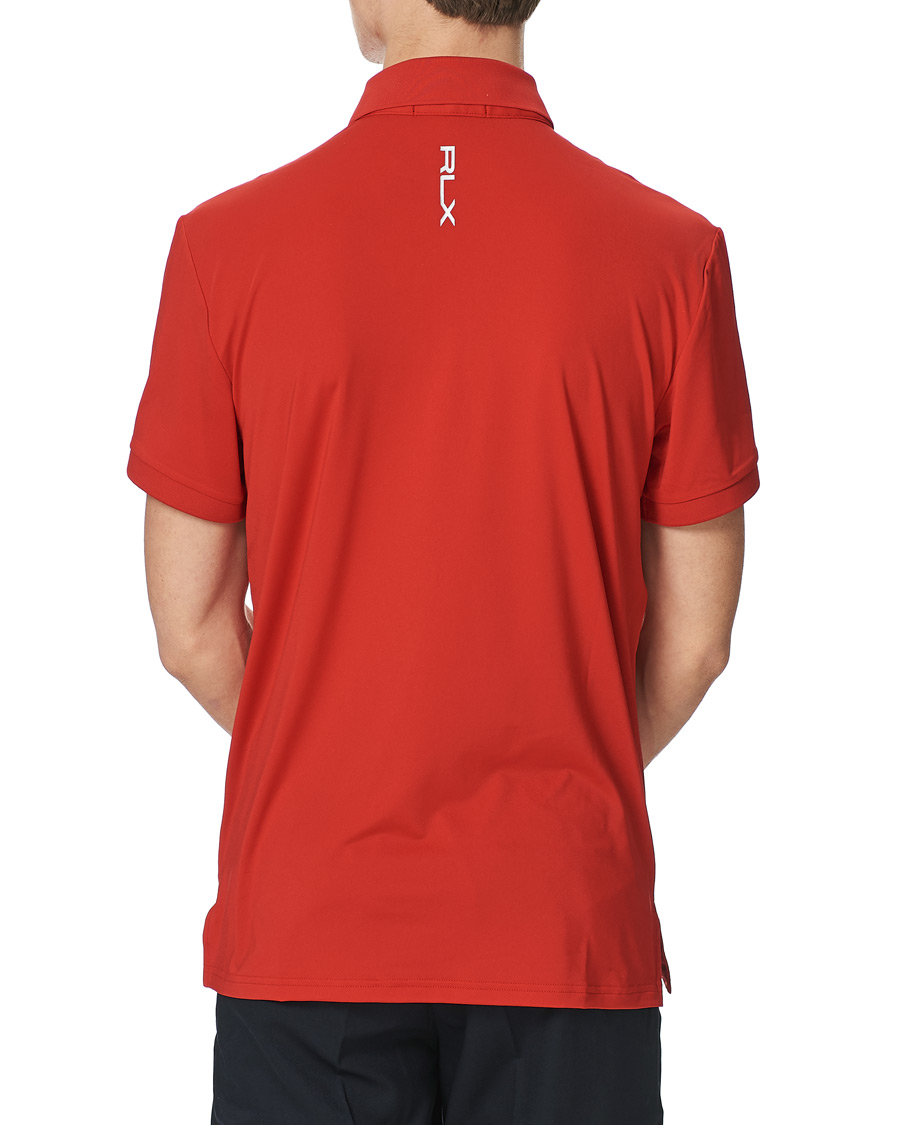 Men | Polo Shirts | RLX Ralph Lauren | Airflow Polo RL Red