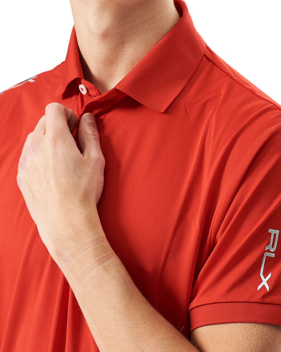 Men | Polo Shirts | RLX Ralph Lauren | Airflow Polo RL Red