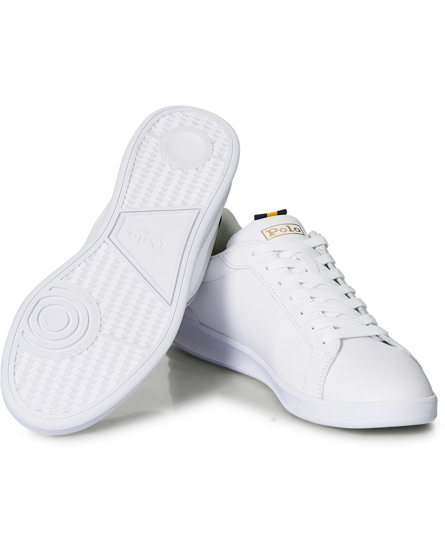 Men | Polo Ralph Lauren Heritage Court II Sneaker White/Navy | Polo Ralph Lauren | Heritage Court II Sneaker White/Navy