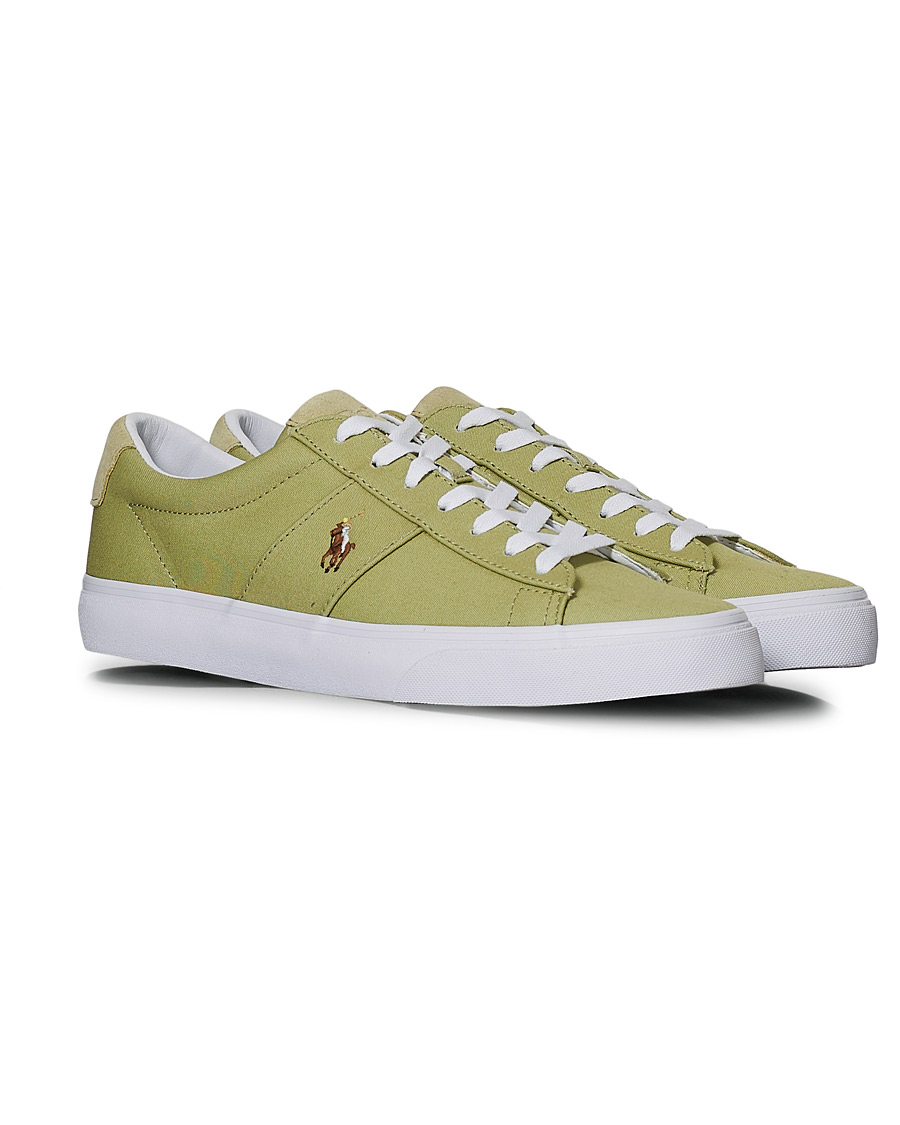 Men | Polo Ralph Lauren Sayer Canvas Sneaker Light Olive | Polo Ralph Lauren | Sayer Canvas Sneaker Light Olive
