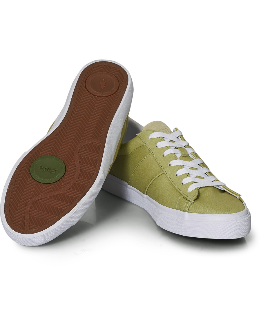 Men | Polo Ralph Lauren Sayer Canvas Sneaker Light Olive | Polo Ralph Lauren | Sayer Canvas Sneaker Light Olive