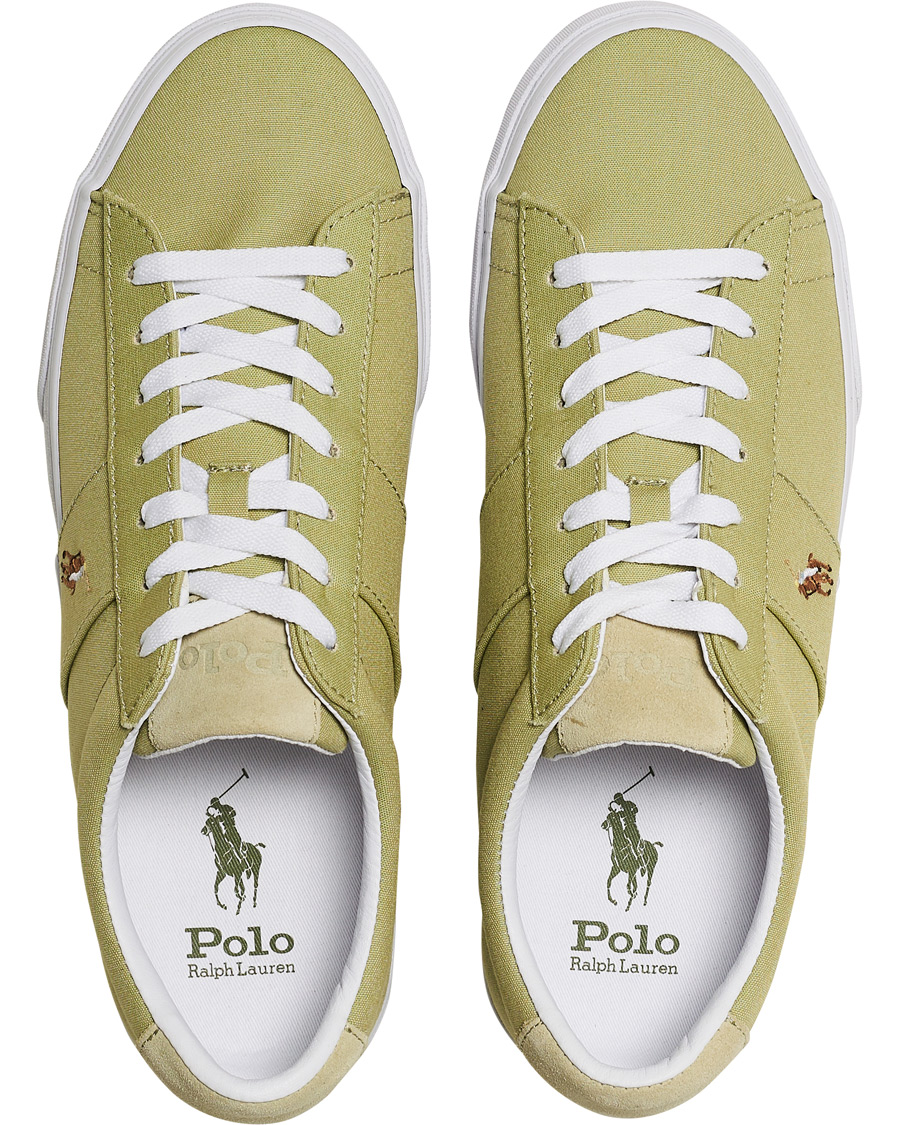 Men | Polo Ralph Lauren Sayer Canvas Sneaker Light Olive | Polo Ralph Lauren | Sayer Canvas Sneaker Light Olive