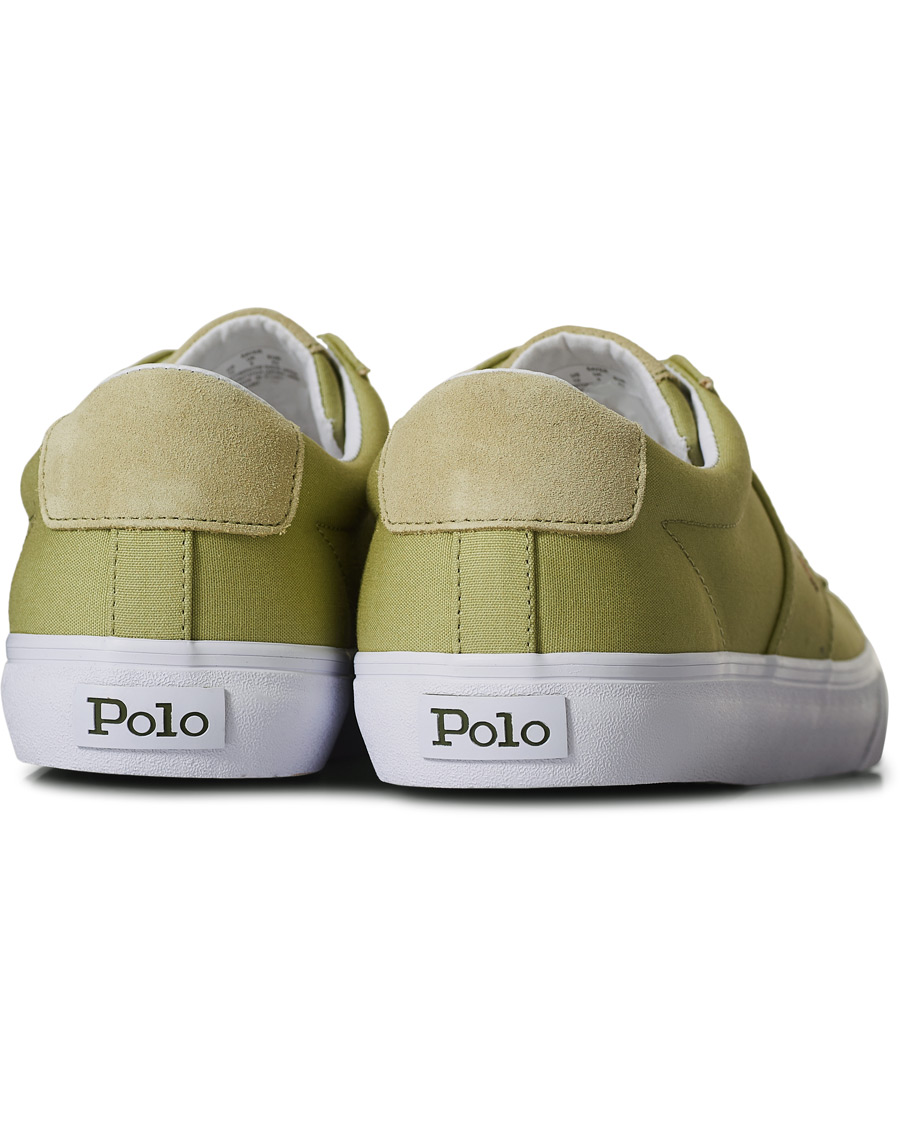 Men | Polo Ralph Lauren Sayer Canvas Sneaker Light Olive | Polo Ralph Lauren | Sayer Canvas Sneaker Light Olive