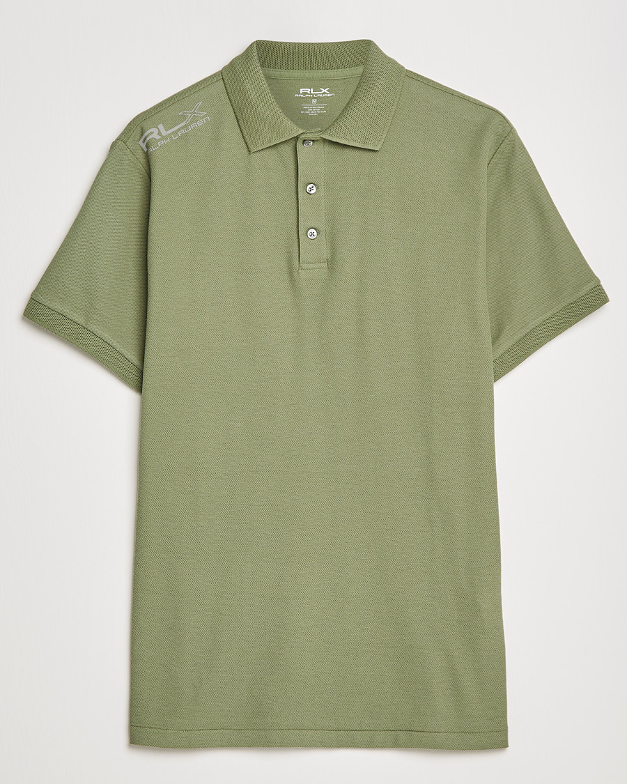 Men | Polo Shirts | RLX Ralph Lauren | Performance Polo Army Olive