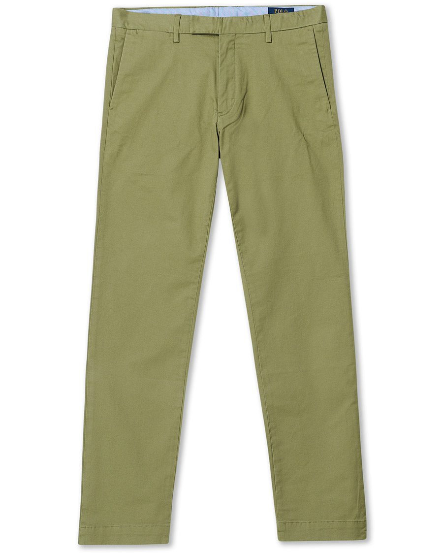 Men | Trousers | Polo Ralph Lauren | Slim Fit Stretch Chinos Sage Green