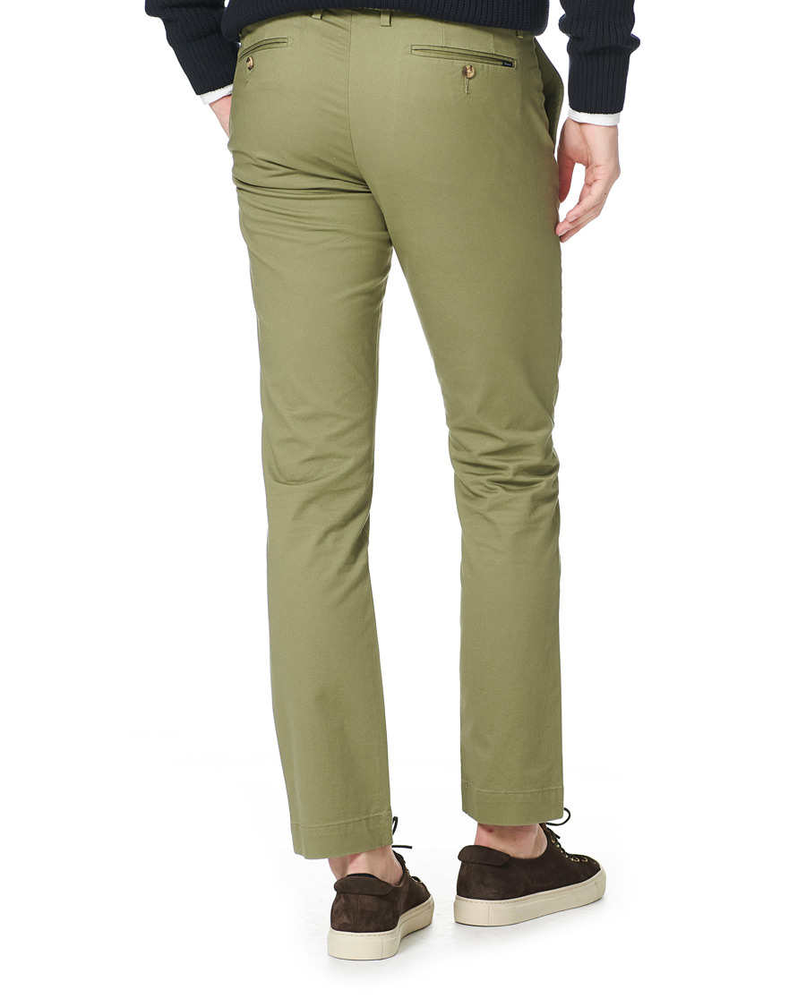 Men | Trousers | Polo Ralph Lauren | Slim Fit Stretch Chinos Sage Green