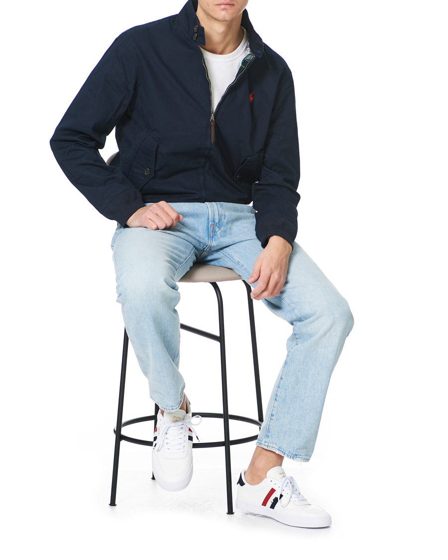 Men | Polo Ralph Lauren Court VLC Leather Sneaker White | Polo Ralph Lauren | Court VLC Leather Sneaker White