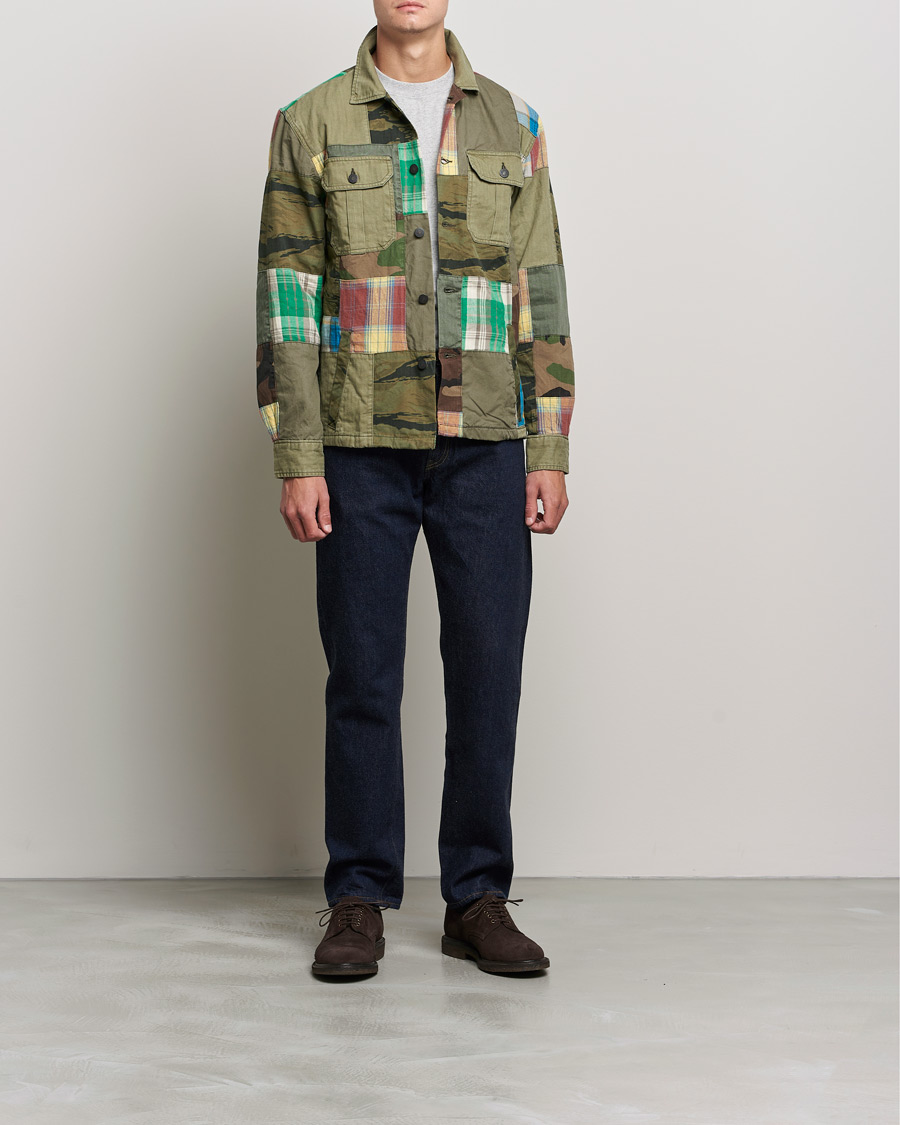 Men | Coats & Jackets | RRL | Clark Patchwork Jacket Multicolor