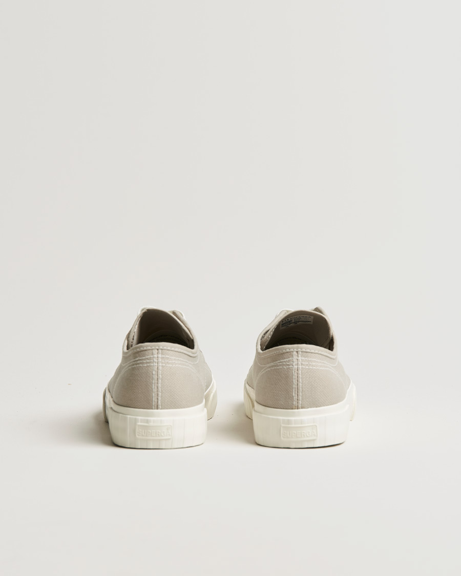 Men | Superga Canvas Stripe Sole Sneaker Grey | Superga | Canvas Stripe Sole Sneaker Grey