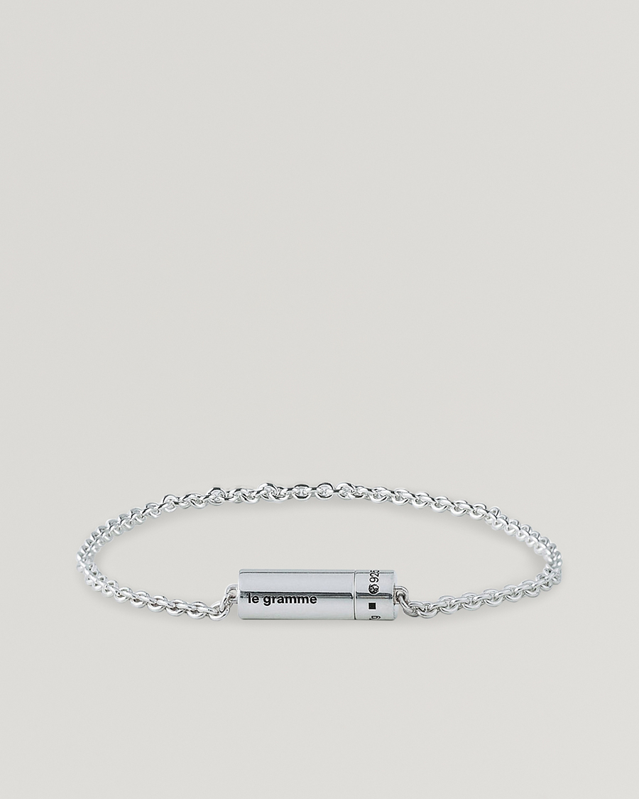 Men | LE GRAMME Chain Cable Bracelet Sterling Silver 7g | LE GRAMME | Chain Cable Bracelet Sterling Silver 7g