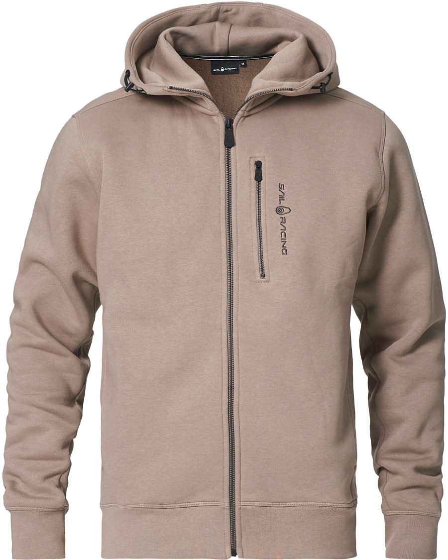 Men | Sweaters & Knitwear | Sail Racing | Bowman Zip Hood Sand