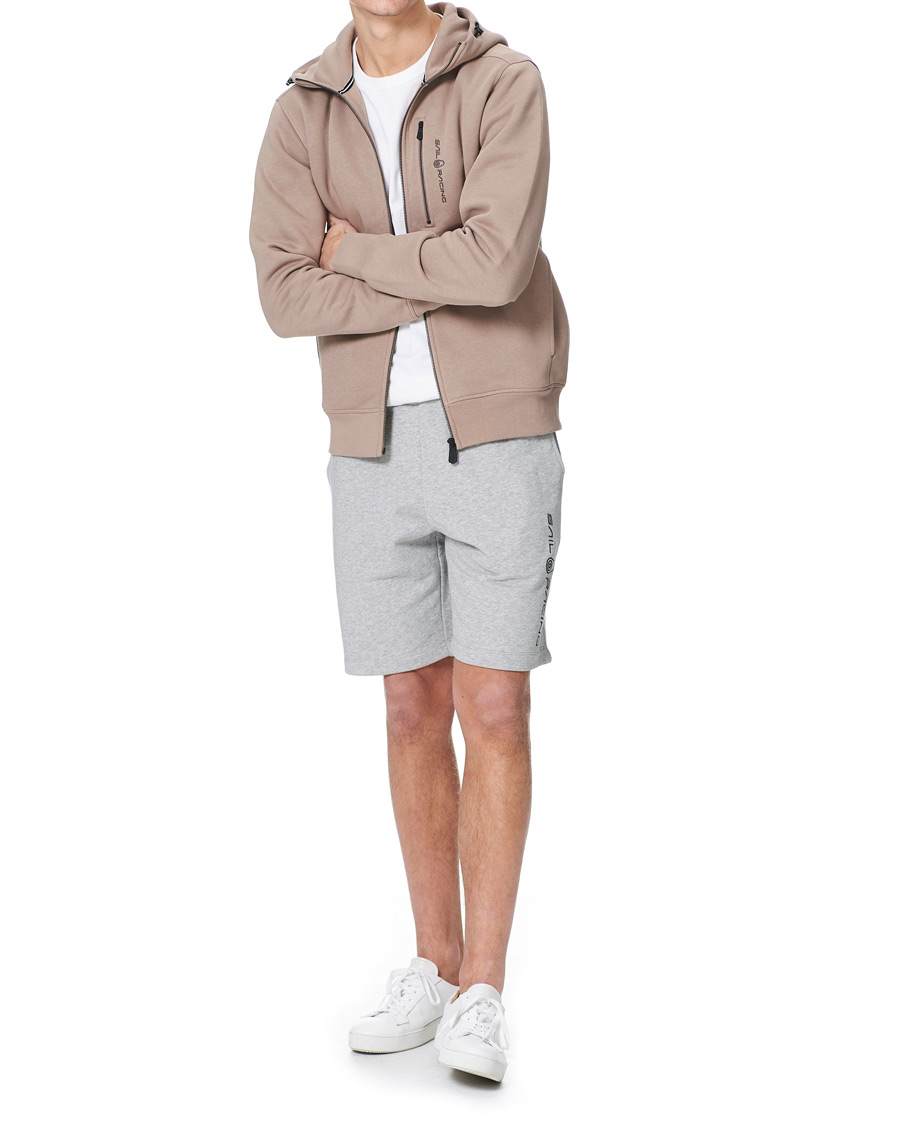 Men | Sweaters & Knitwear | Sail Racing | Bowman Zip Hood Sand