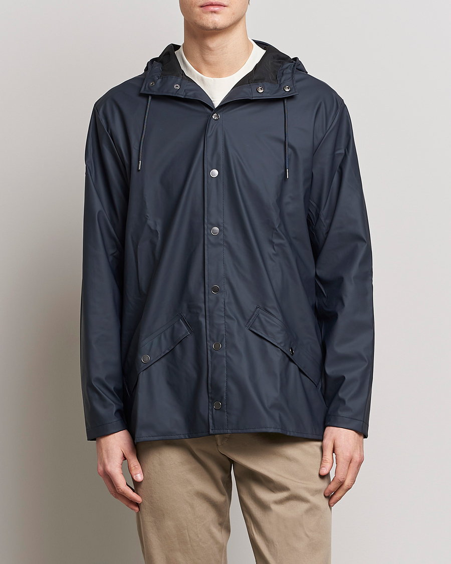 Men | Coats & Jackets | RAINS | Jacket Navy