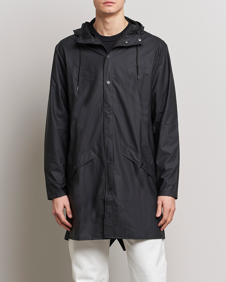 Men | Coats & Jackets | RAINS | Long Jacket Black