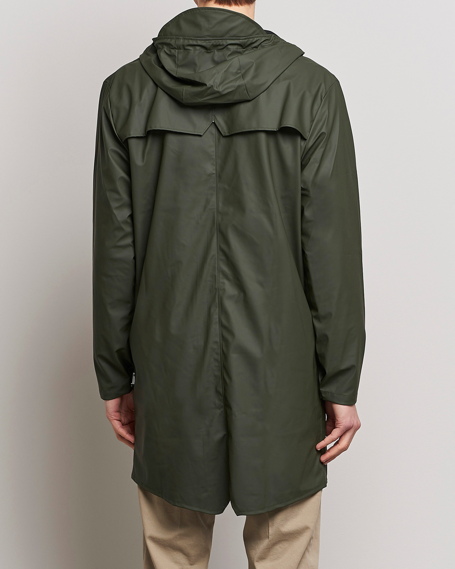 Men | Coats & Jackets | RAINS | Long Jacket Green