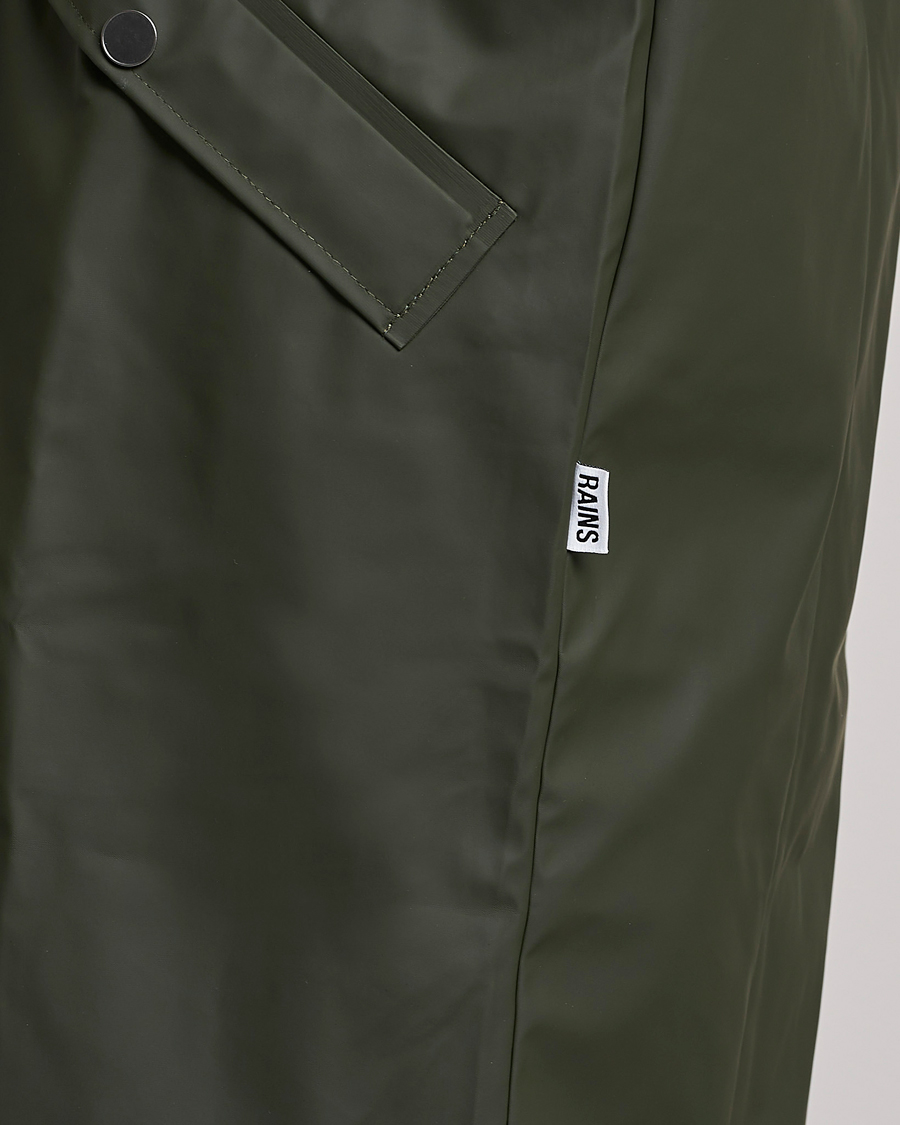 Men | Coats & Jackets | RAINS | Long Jacket Green