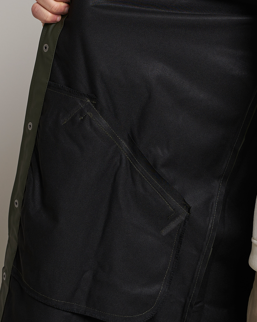 Men | Coats & Jackets | RAINS | Long Jacket Green