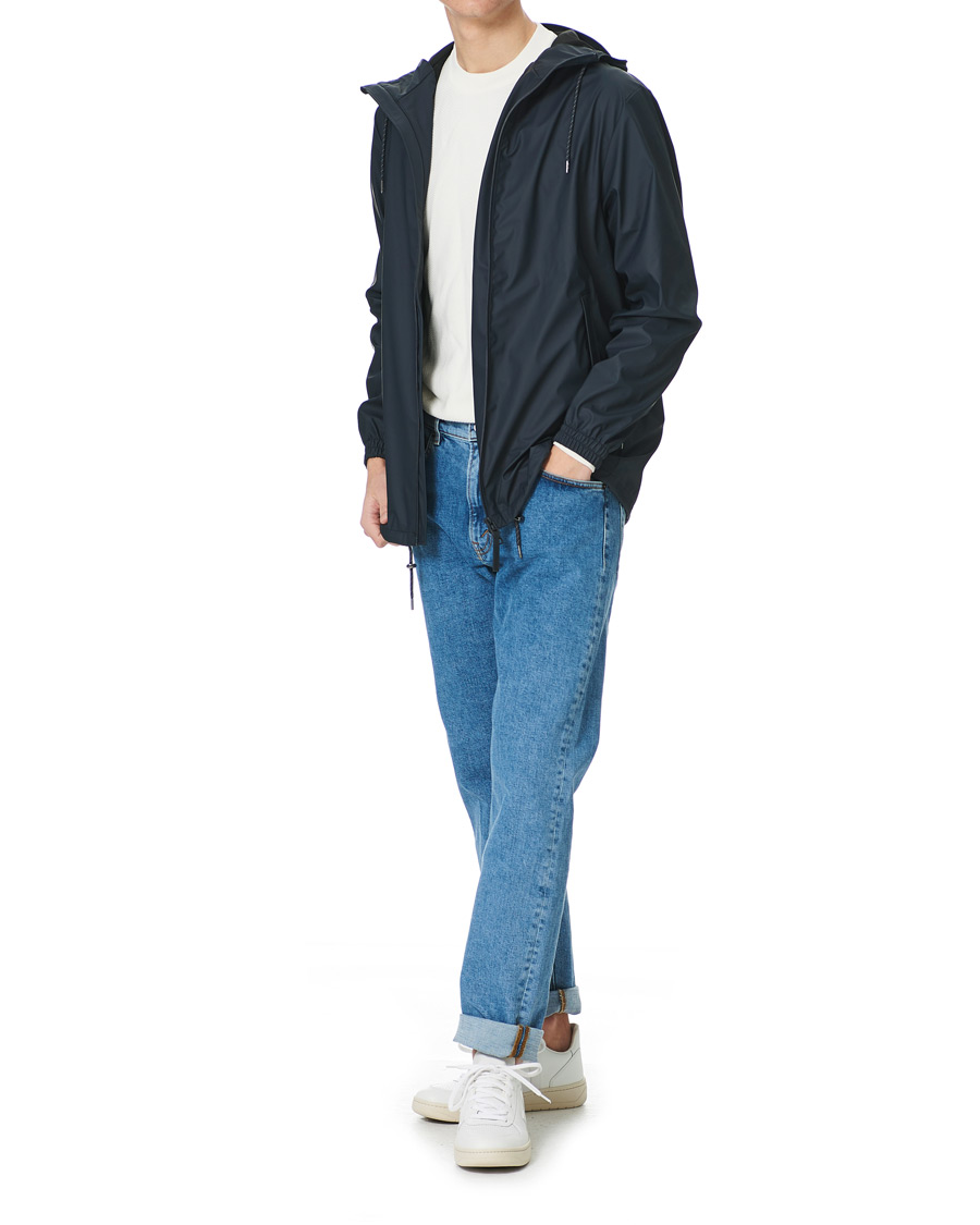 Men | Coats & Jackets | RAINS | Storm Breaker Navy