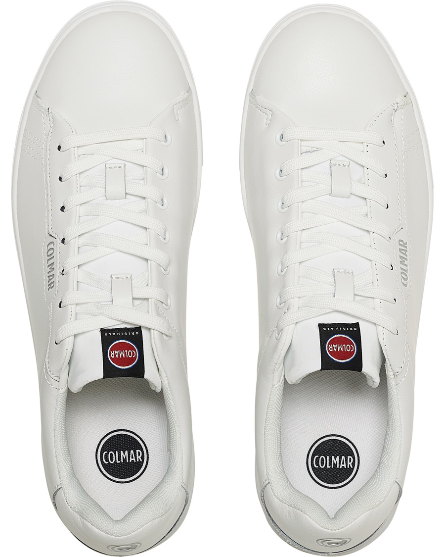 Men | Colmar Bates Retro Tennis Sneaker White | Colmar | Bates Retro Tennis Sneaker White