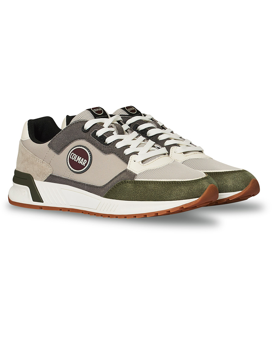 Men | Colmar Dalton Vice Sneaker Beige/Green/White | Colmar | Dalton Vice Sneaker Beige/Green/White