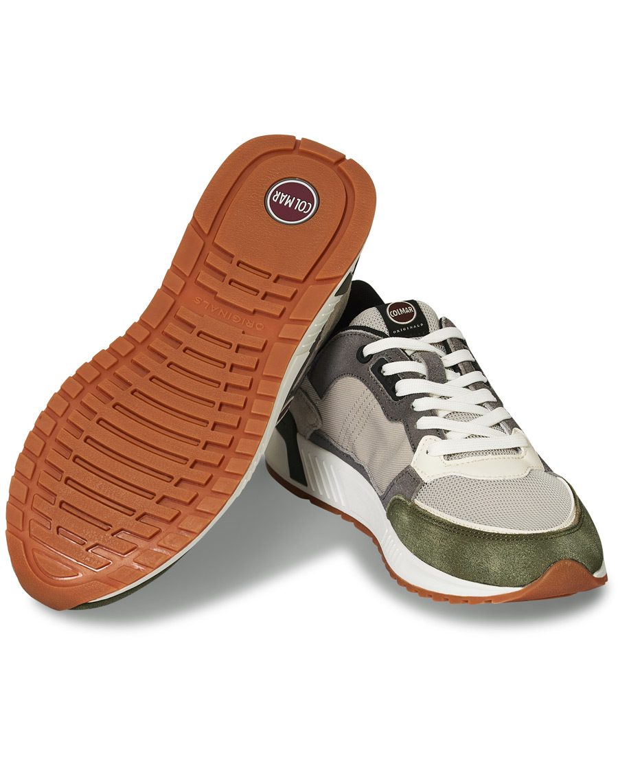 Men | Colmar Dalton Vice Sneaker Beige/Green/White | Colmar | Dalton Vice Sneaker Beige/Green/White
