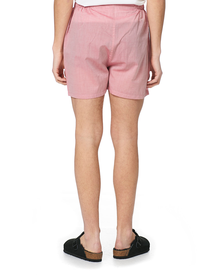 Men | Pyjamas & Robes | Derek Rose | Shortie Cotton Pyjama Set Red