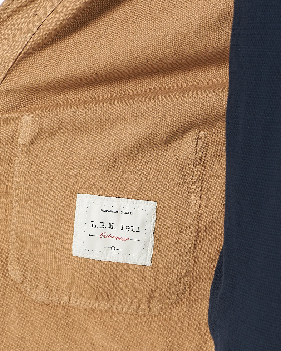 Men | Shirts | L.B.M. 1911 | Cotton/Linen Overshirt Beige