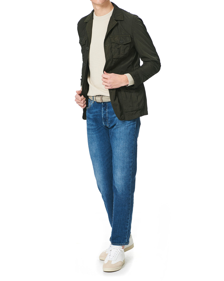 Men | Coats & Jackets | L.B.M. 1911 | Garment Dyed Nylon Field Jacket Olive